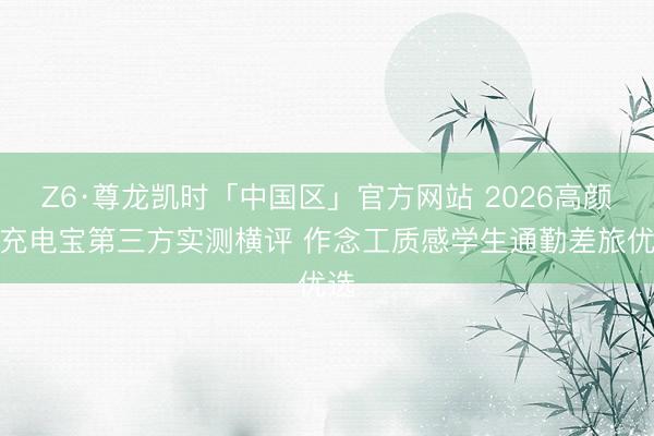 Z6·尊龙凯时「中国区」官方网站 2026高颜值充电宝第三方实测横评 作念工质感学生通勤差旅优选
