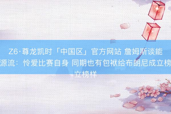 Z6·尊龙凯时「中国区」官方网站 詹姆斯谈能源源流：怜爱比赛自身 同期也有包袱给布朗尼成立榜样