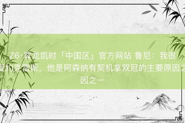 Z6·尊龙凯时「中国区」官方网站 鲁尼：我很可爱约克雷斯，他是阿森纳有契机拿双冠的主要原因之一