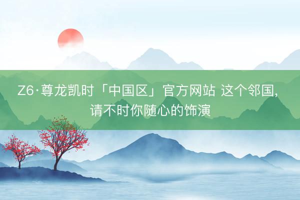 Z6·尊龙凯时「中国区」官方网站 这个邻国， 请不时你随心的饰演