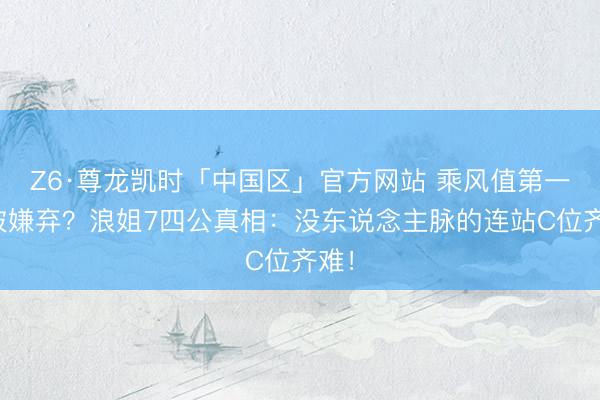 Z6·尊龙凯时「中国区」官方网站 乘风值第一反被嫌弃？浪姐7四公真相：没东说念主脉的连站C位齐难！