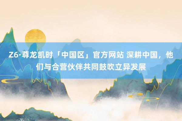 Z6·尊龙凯时「中国区」官方网站 深耕中国，他们与合营伙伴共同鼓吹立异发展